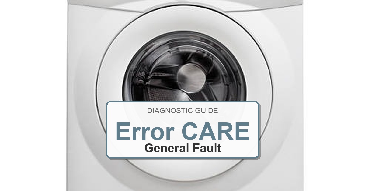 Bosch Dryer Error CARE overlay image