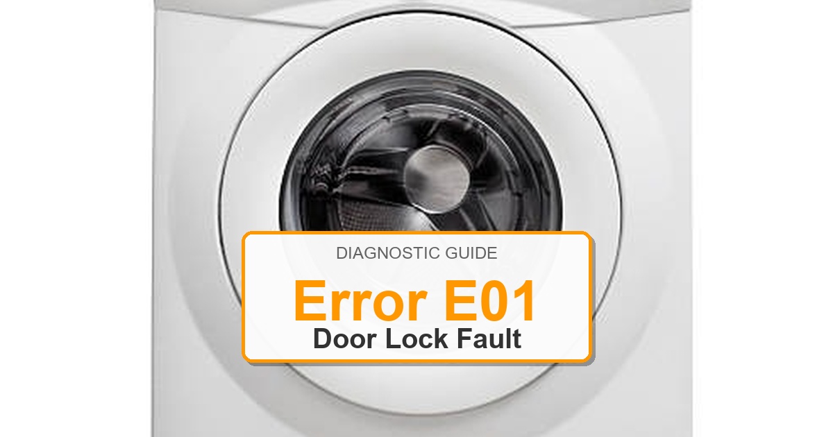 How to Fix Bosch Dryer Error E01