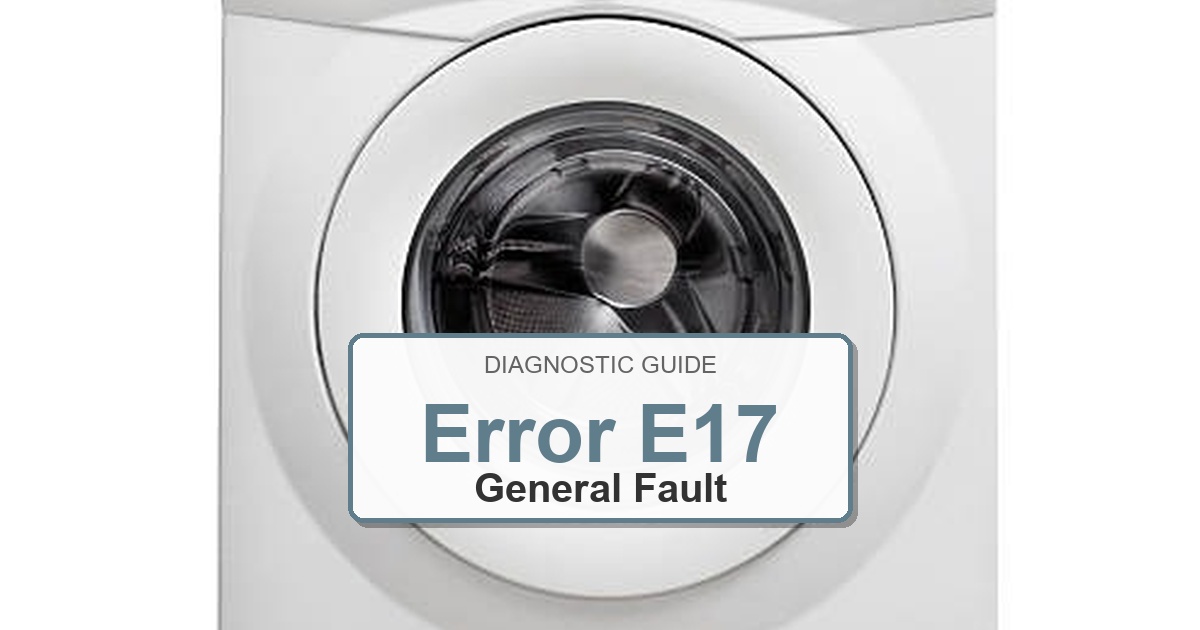 How to Fix Bosch Dryer Error E17