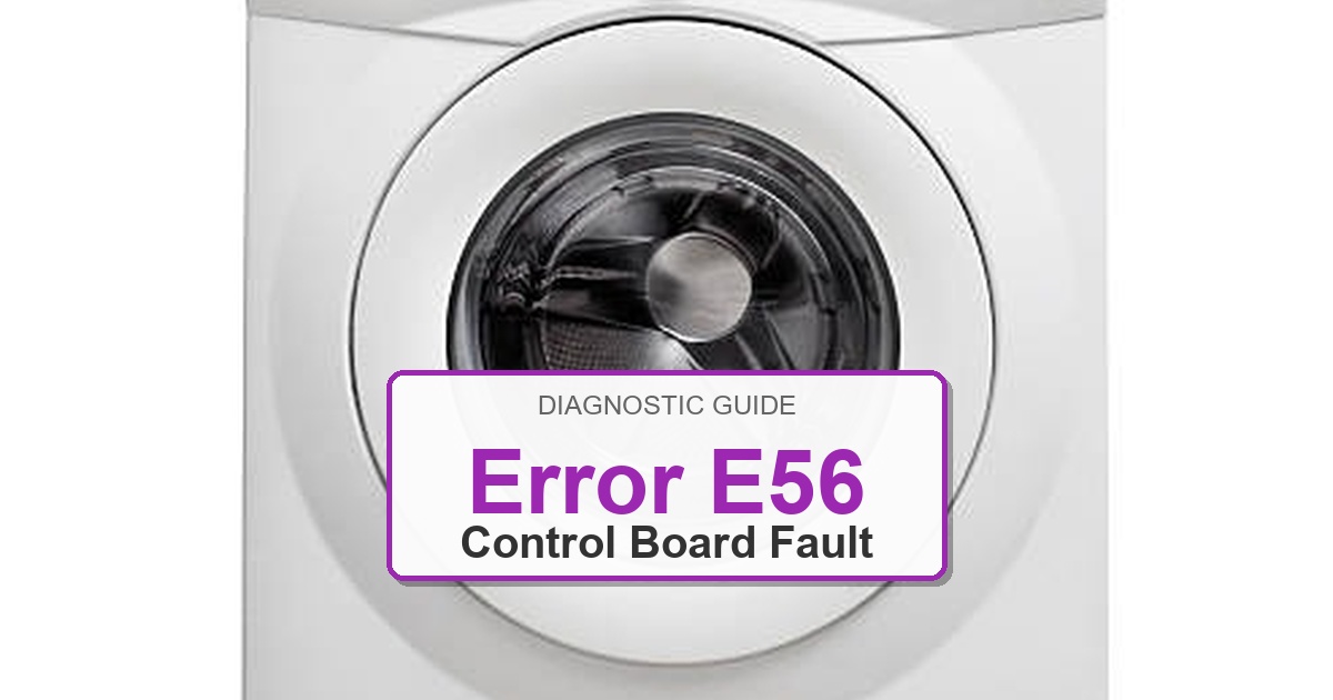 Bosch Dryer Error E56 overlay image