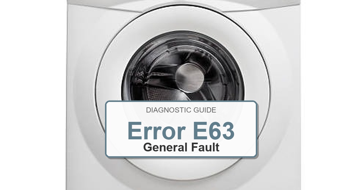Bosch Dryer Error E63 overlay image