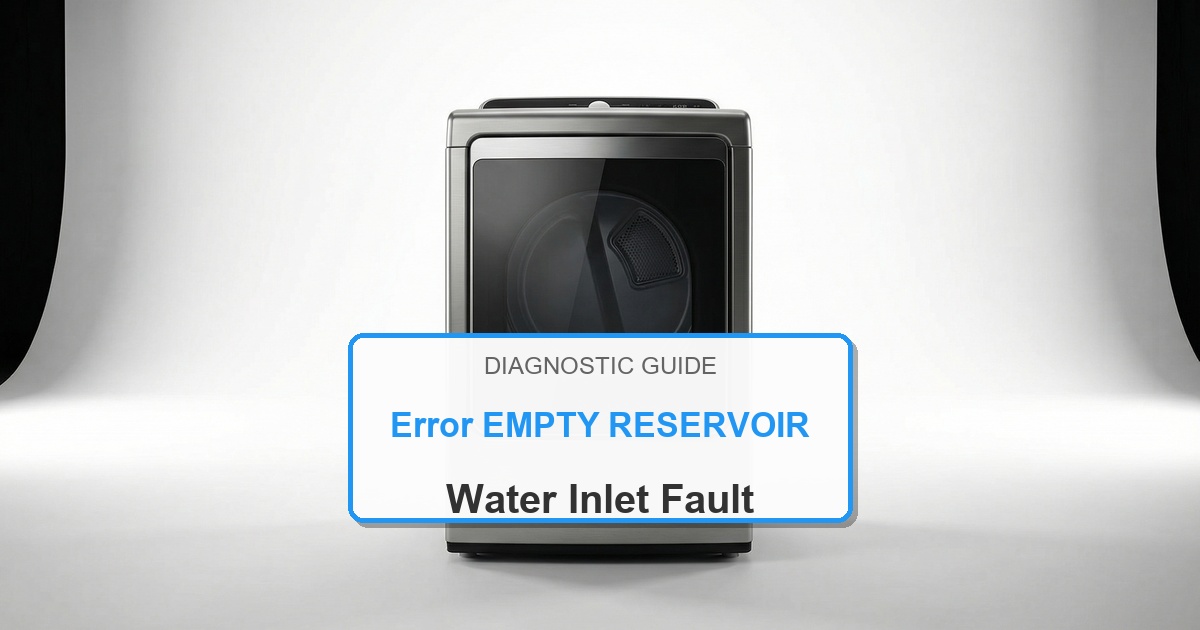 How to Fix Bosch Dryer Error EMPTY RESERVOIR