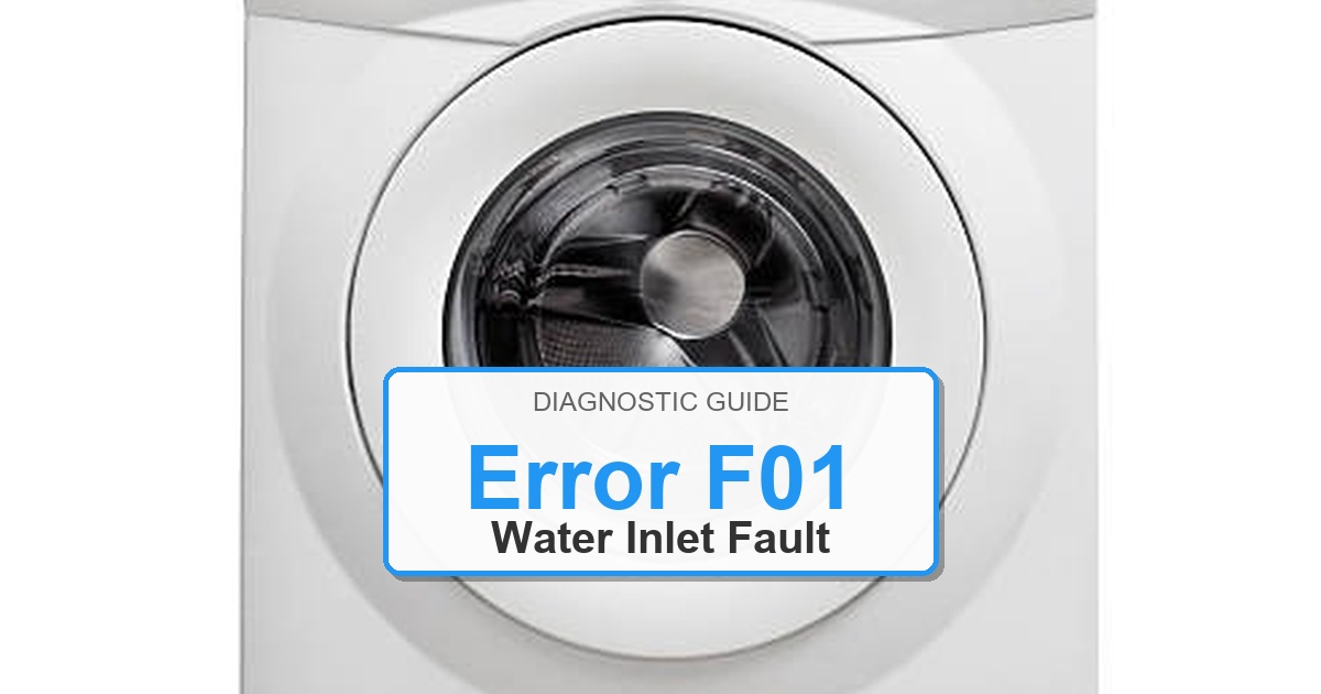 Bosch Dryer Error F01 overlay image