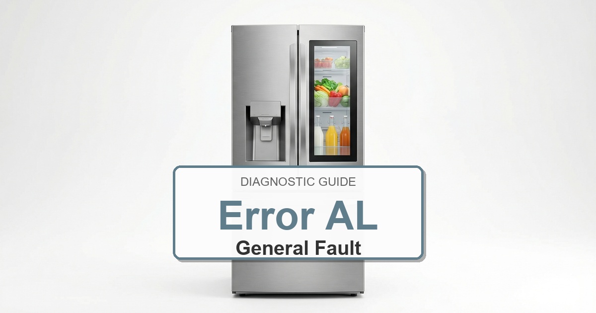 Bosch Refrigerator Error AL overlay image