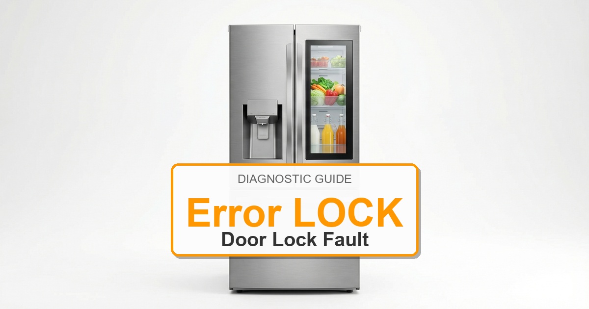 How to Fix Bosch Refrigerator Error LOCK