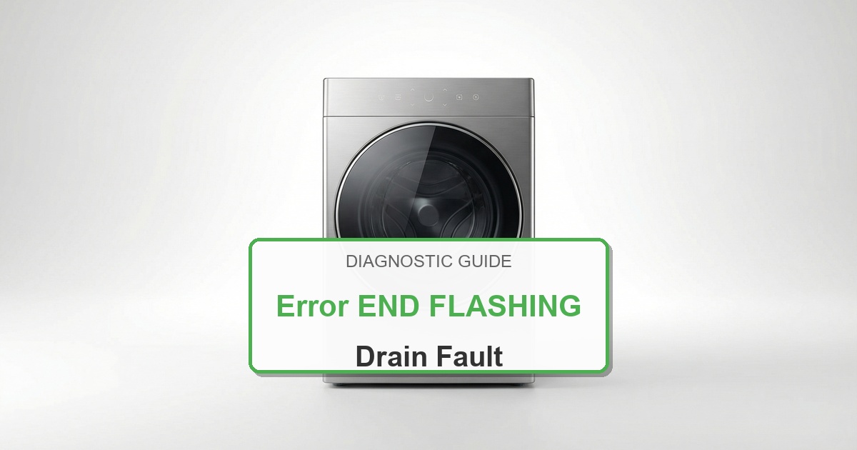How to Fix Bosch Washer Error END FLASHING