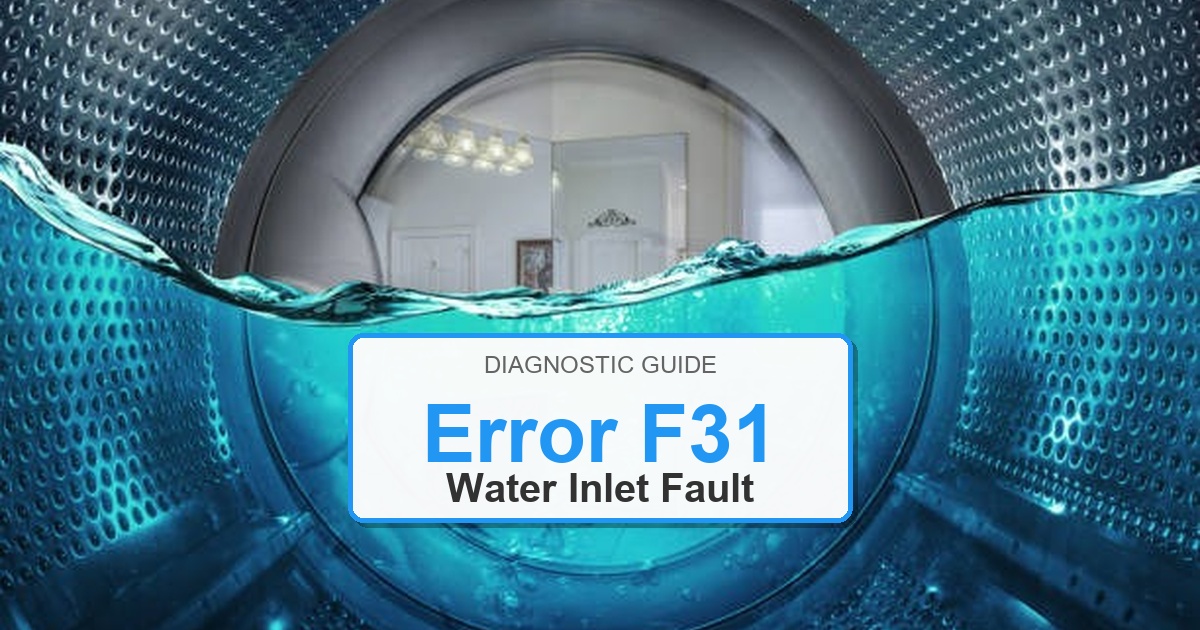 How to Fix Bosch Washer Error F31