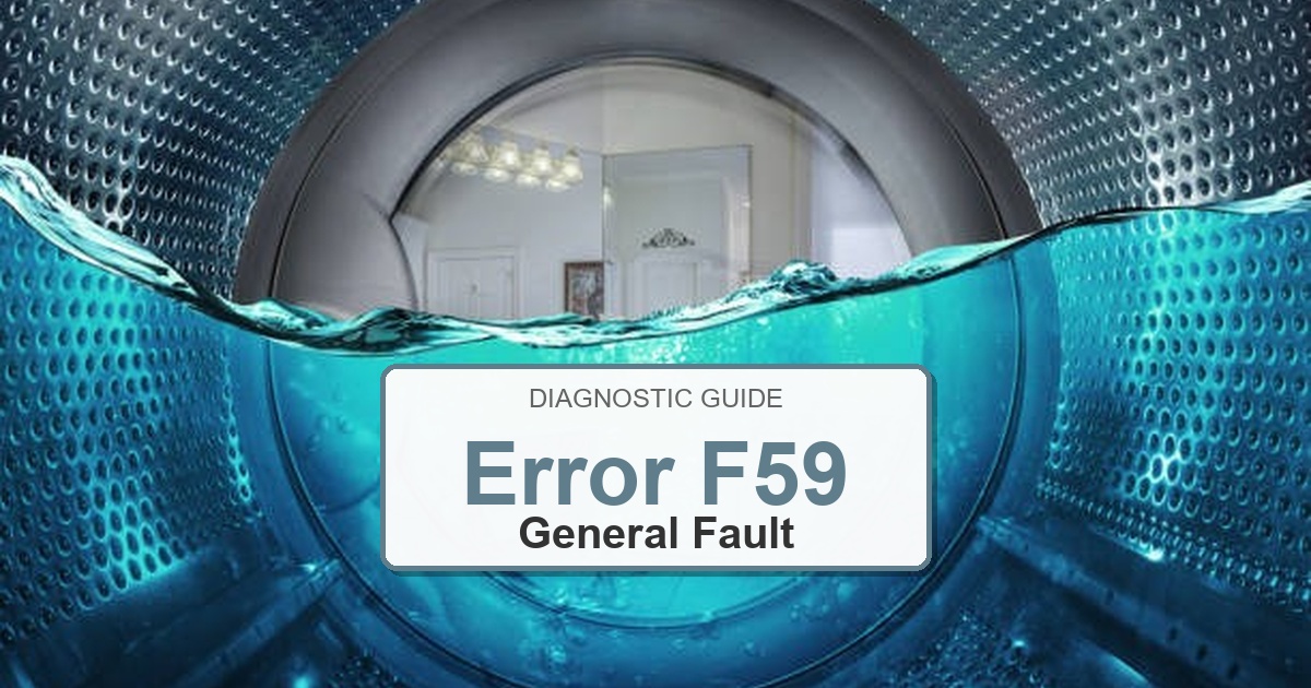 How to Fix Bosch Washer Error F59
