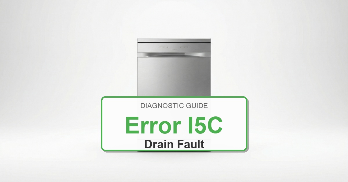 How to Fix Electrolux Dishwasher Error I5C