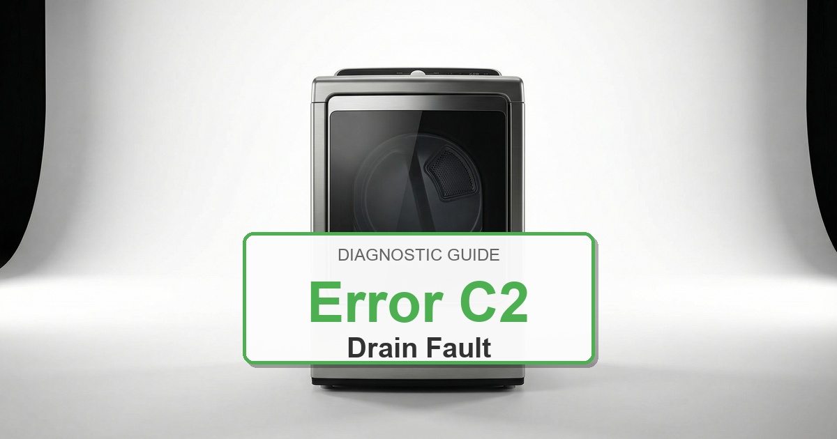 How to Fix Electrolux Dryer Error C2