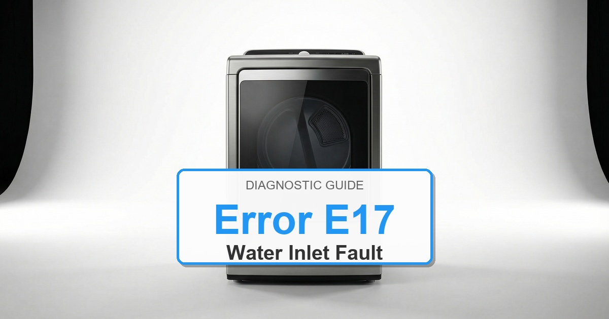 How to Fix Electrolux Dryer Error E17