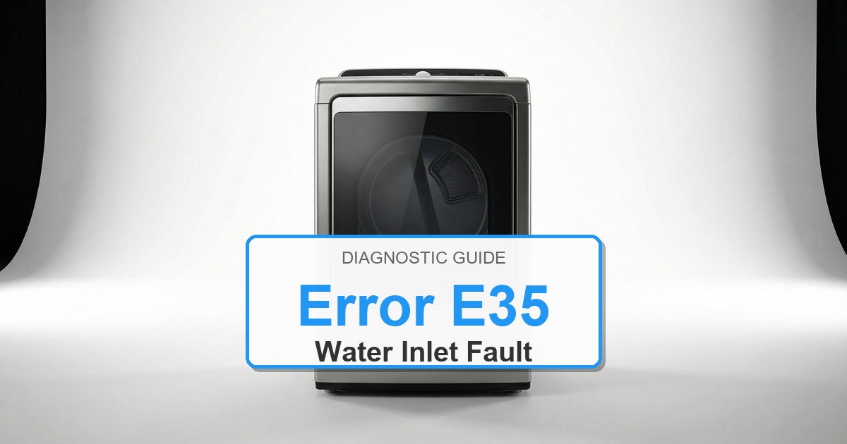 How to Fix Electrolux Dryer Error E35