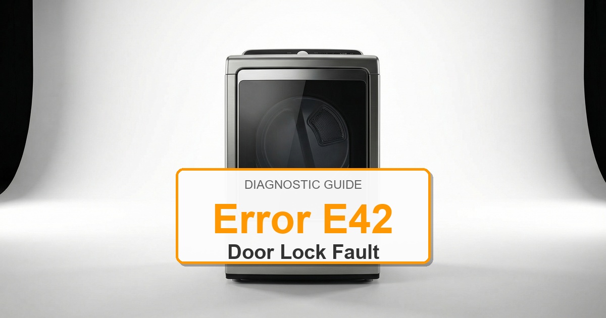 How to Fix Electrolux Dryer Error E42
