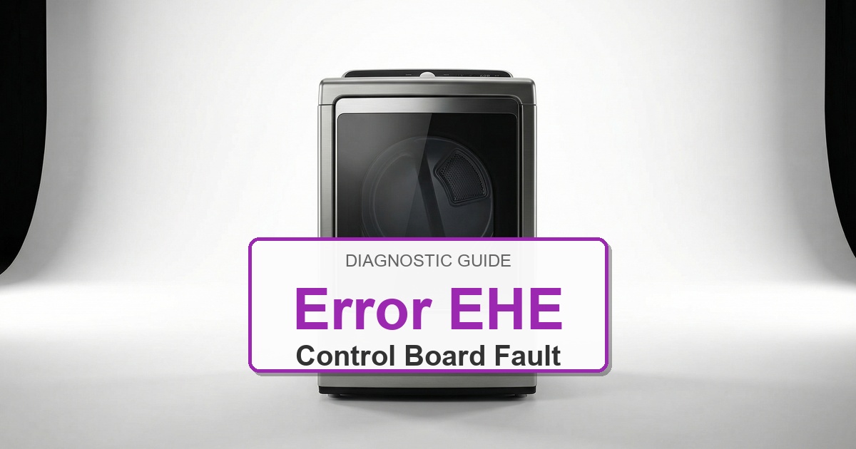 How to Fix Electrolux Dryer Error EHE