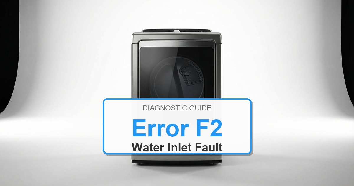 How to Fix Electrolux Dryer Error F2
