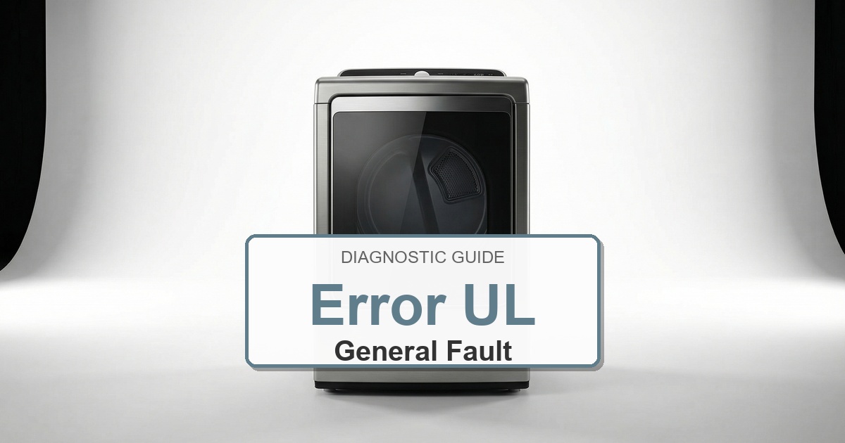 How to Fix Electrolux Dryer Error UL