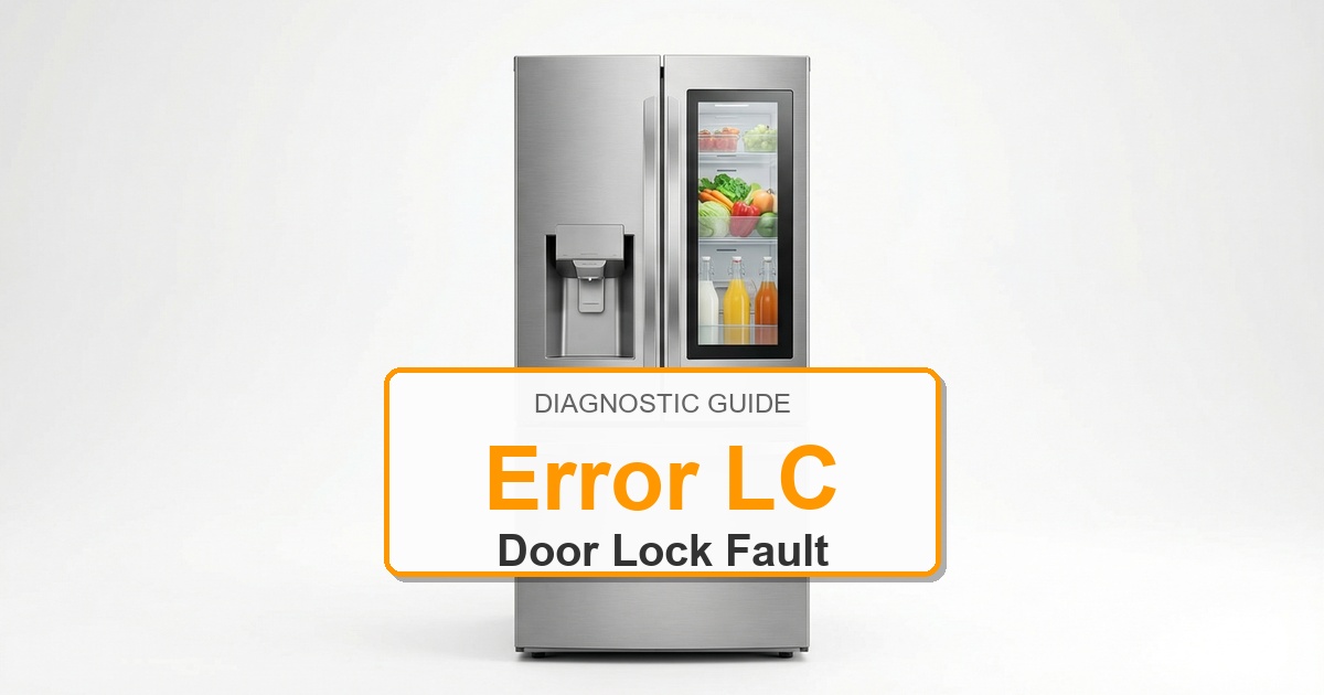 How to Fix Electrolux Refrigerator Error LC