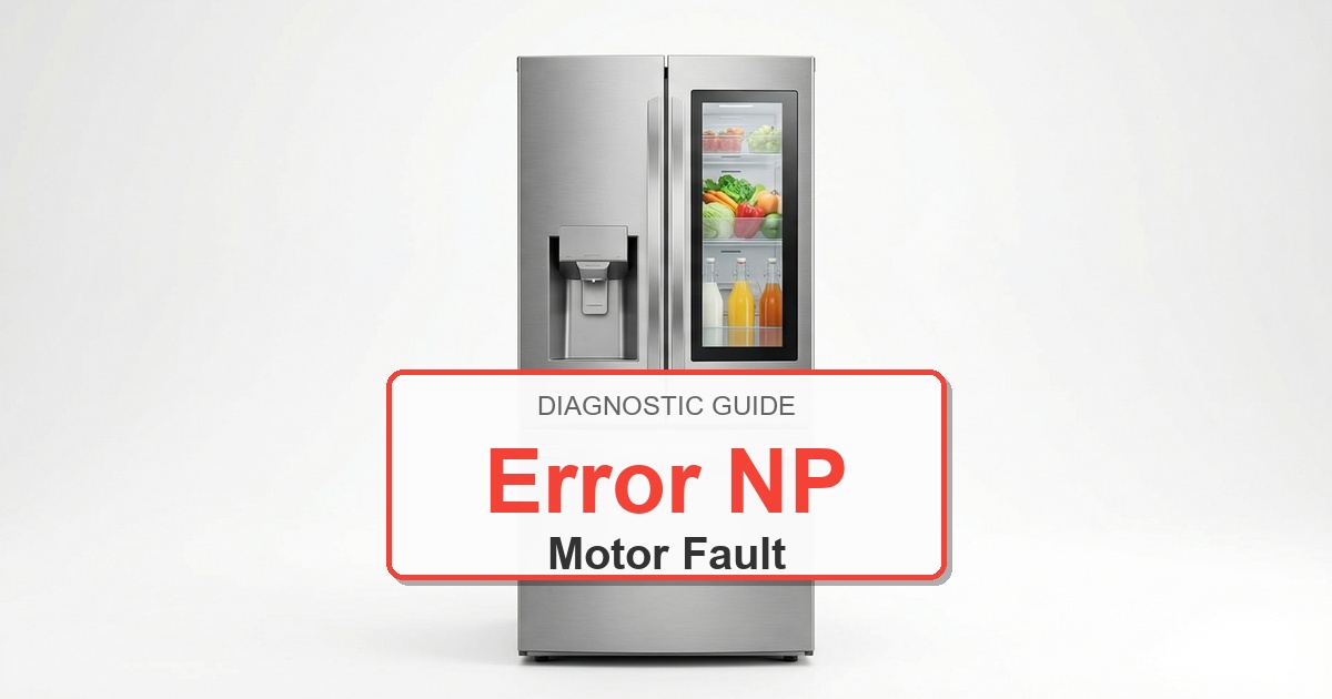 How to Fix Electrolux Refrigerator Error NP