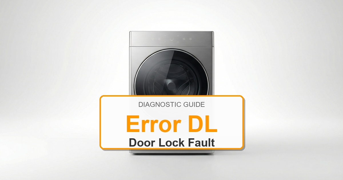 How to Fix Electrolux Washer Error DL