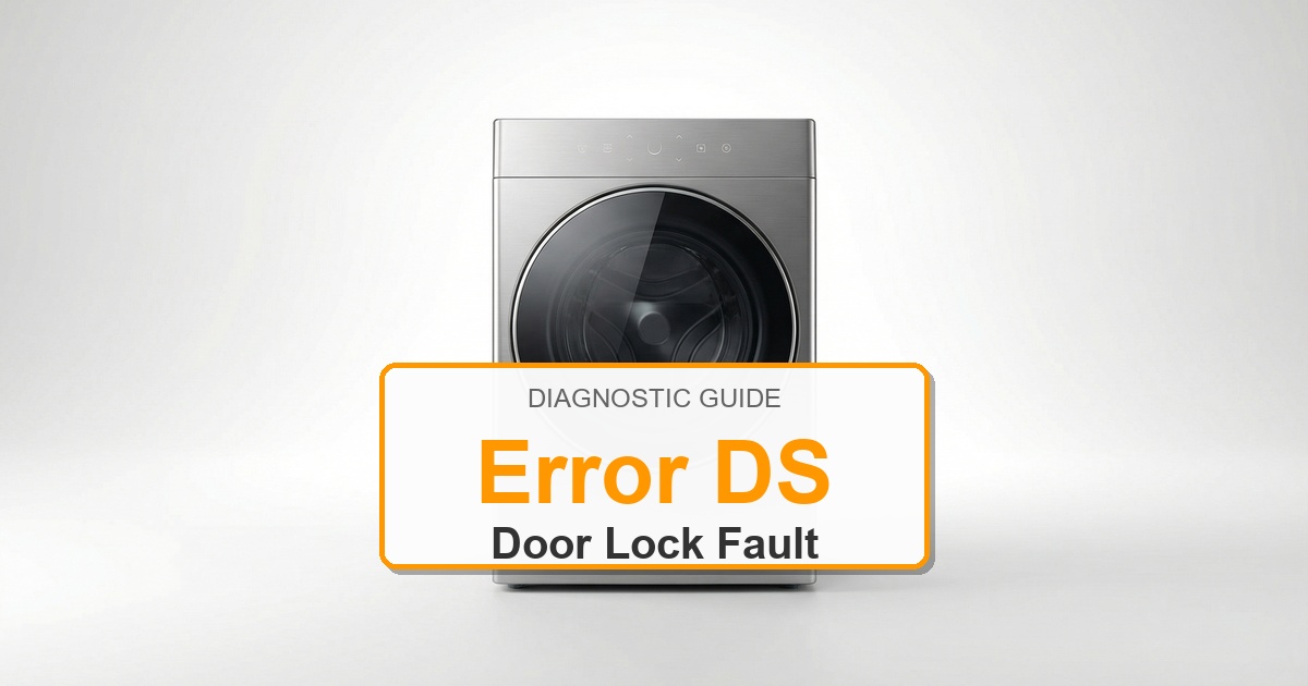 How to Fix Electrolux Washer Error DS