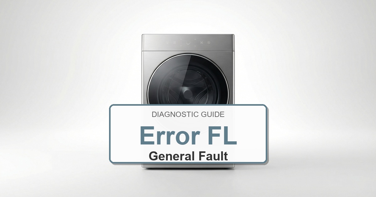 How to Fix Electrolux Washer Error FL