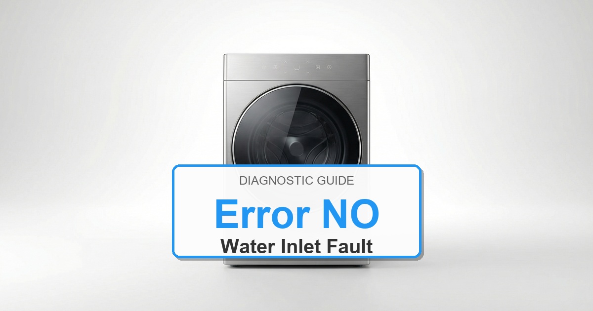 How to Fix Electrolux Washer Error NO