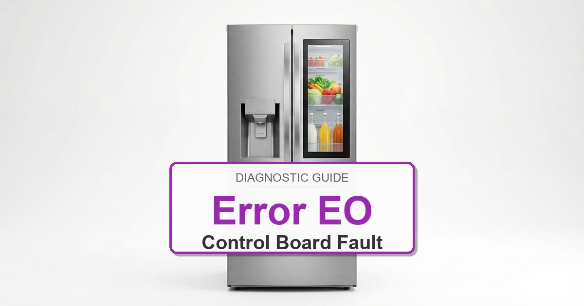 Frigidaire Refrigerator Error EO overlay image