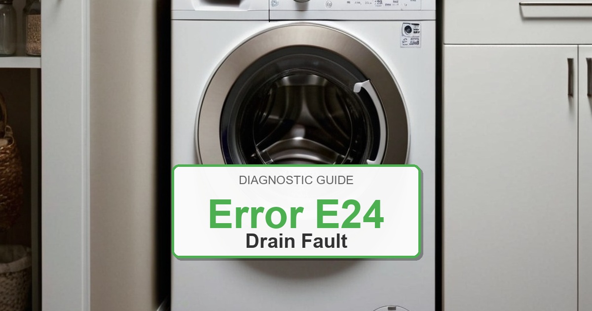 How to Fix Frigidaire Washer Error E24