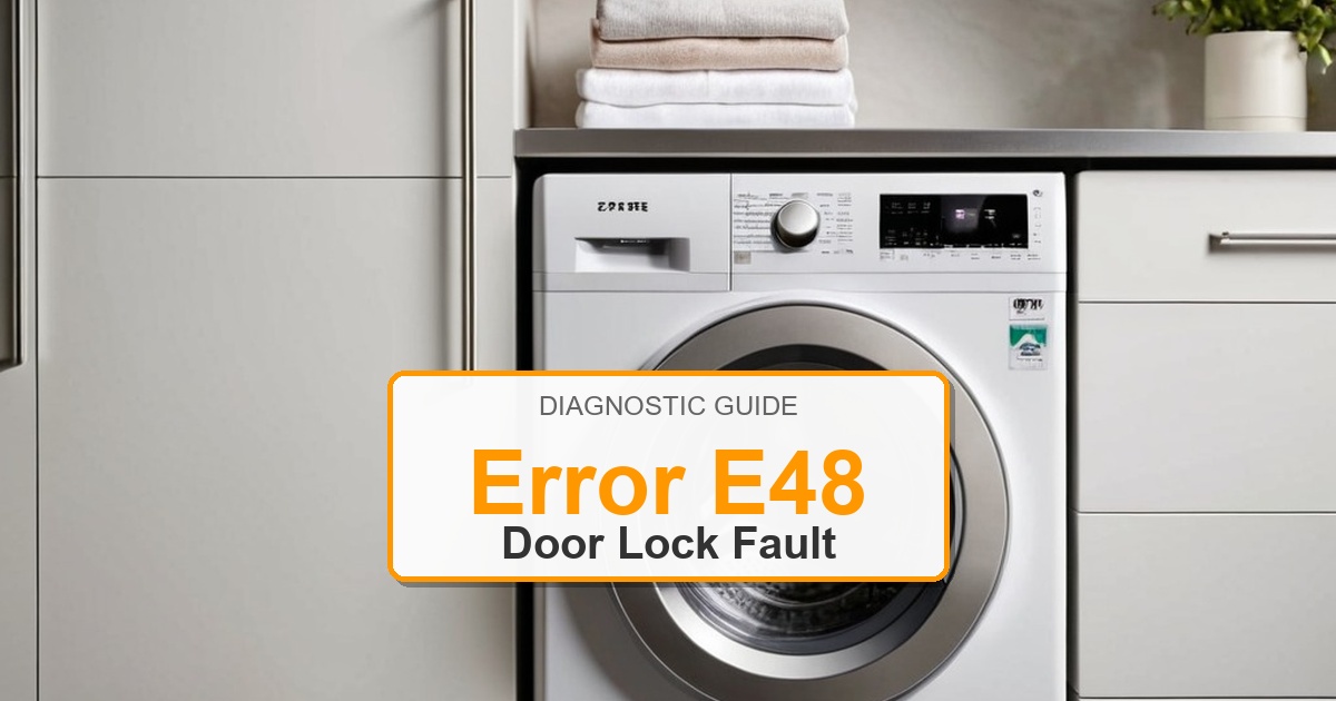 How to Fix Frigidaire Washer Error E48