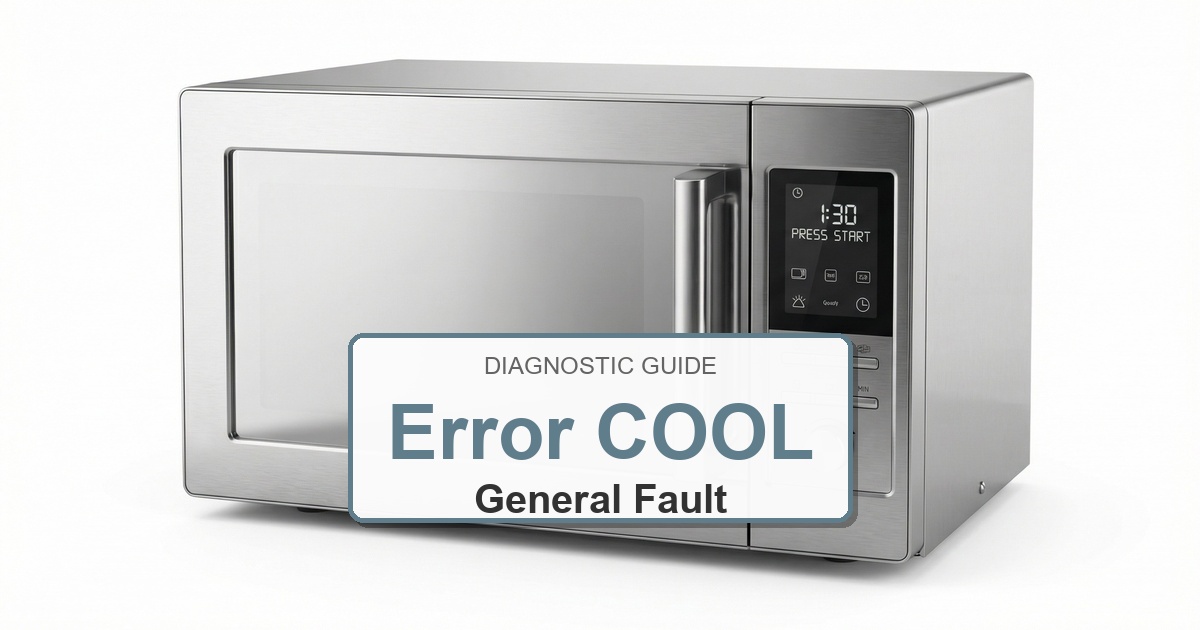 How to Fix LG Microwave Error COOL