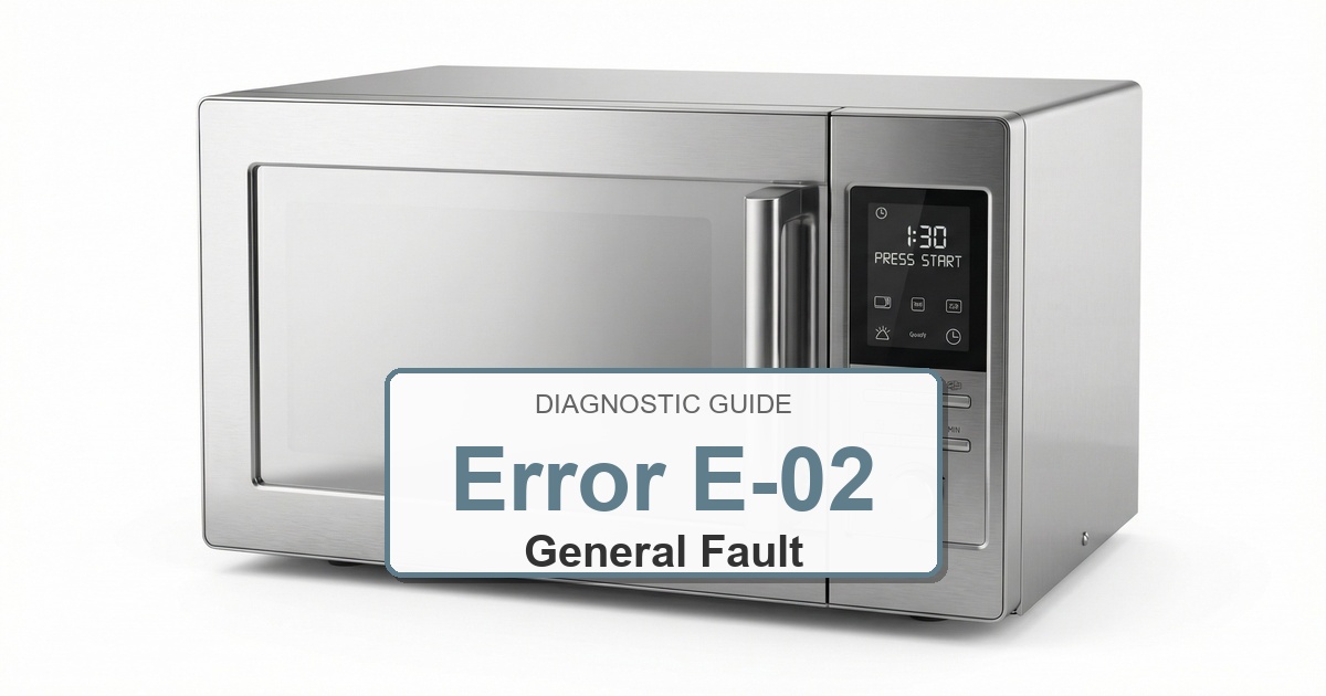 How to Fix LG Microwave Error E-02