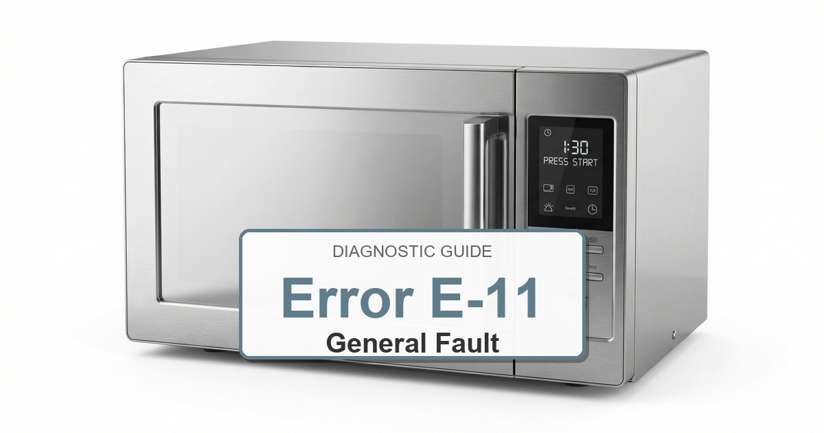 How to Fix LG Microwave Error E-11