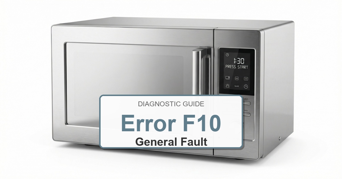 How to Fix LG Microwave Error F10