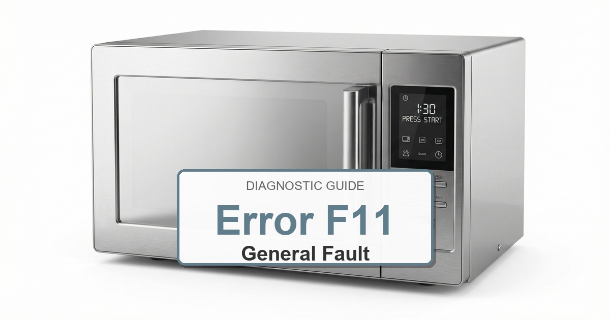 How to Fix LG Microwave Error F11