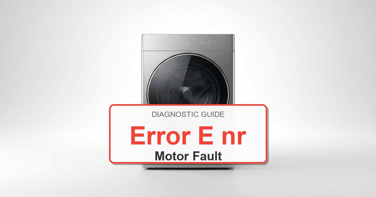 Speed Queen Washer Error E nr overlay image