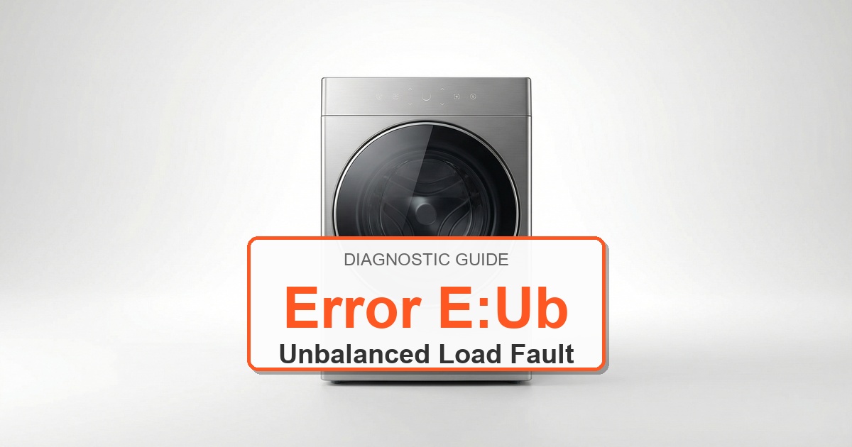 How to Fix Speed Queen Washer Error E:Ub