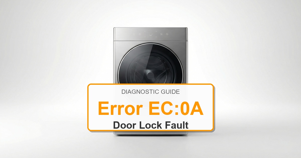 How to Fix Speed Queen Washer Error EC:0A