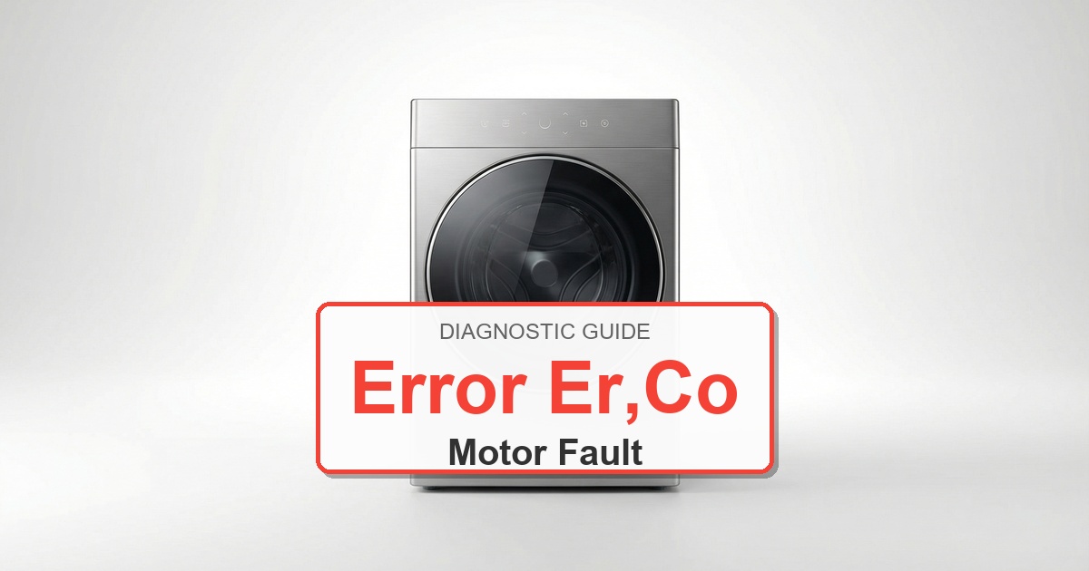 How to Fix Speed Queen Washer Error Er,Co