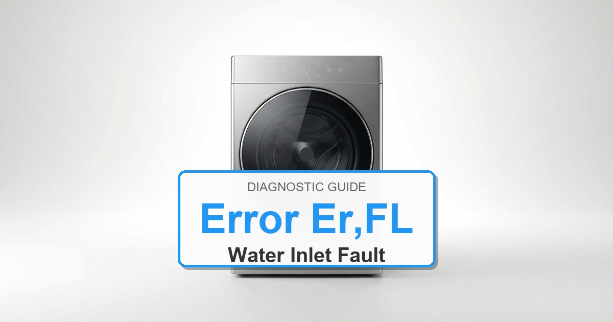 How to Fix Speed Queen Washer Error Er,FL