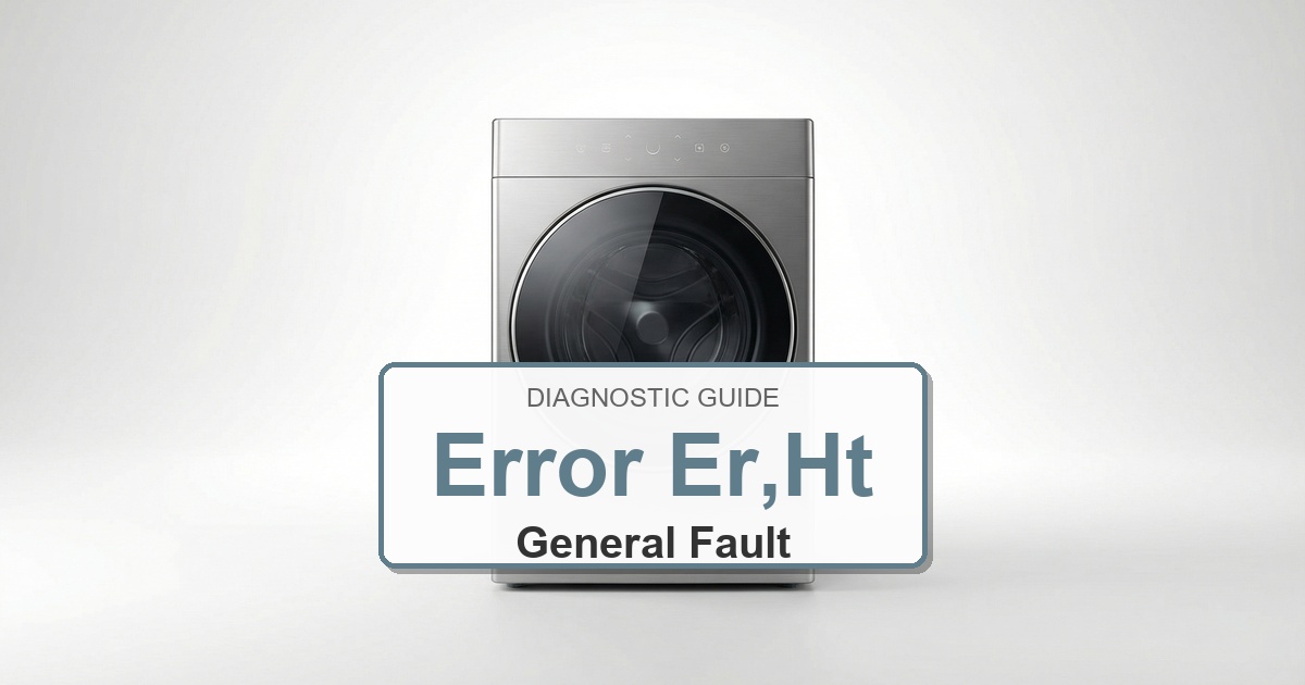 How to Fix Speed Queen Washer Error Er,Ht