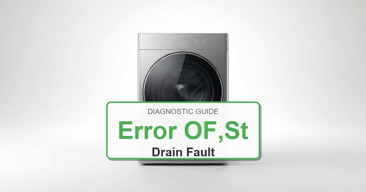 How to Fix Speed Queen Washer Error OF,St