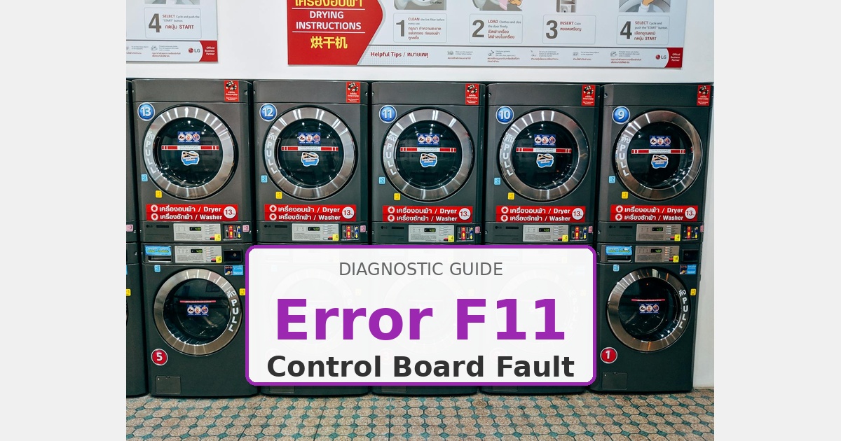 How to Fix Whirlpool Dryer Error F11