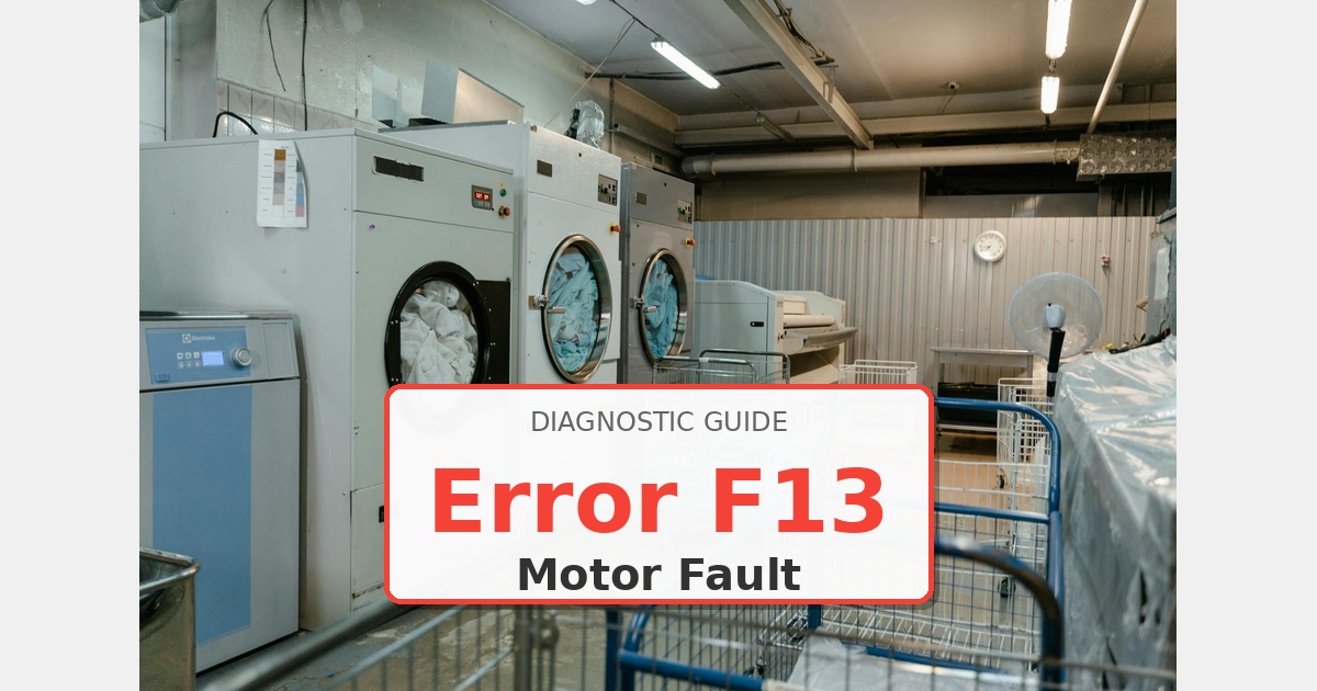 How to Fix Whirlpool Dryer Error F13