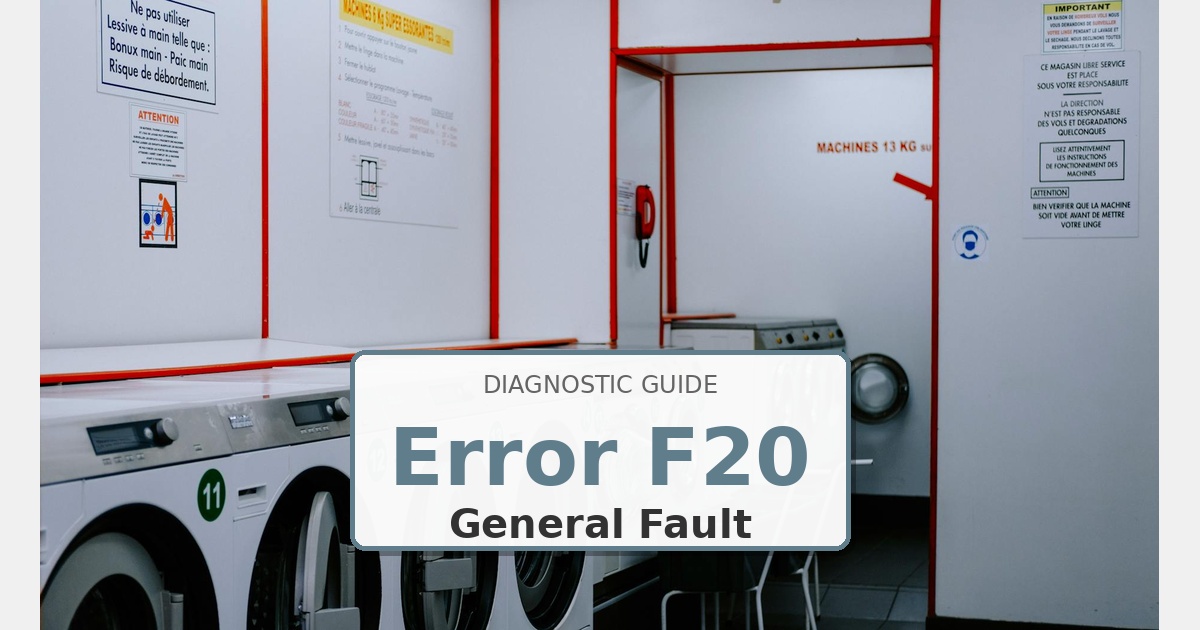 How to Fix Whirlpool Dryer Error F20