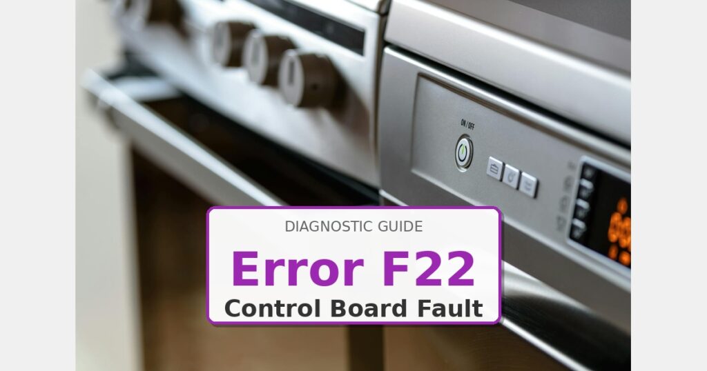 How to Fix Whirlpool Dryer Error F22 – Appliance Fix Guide